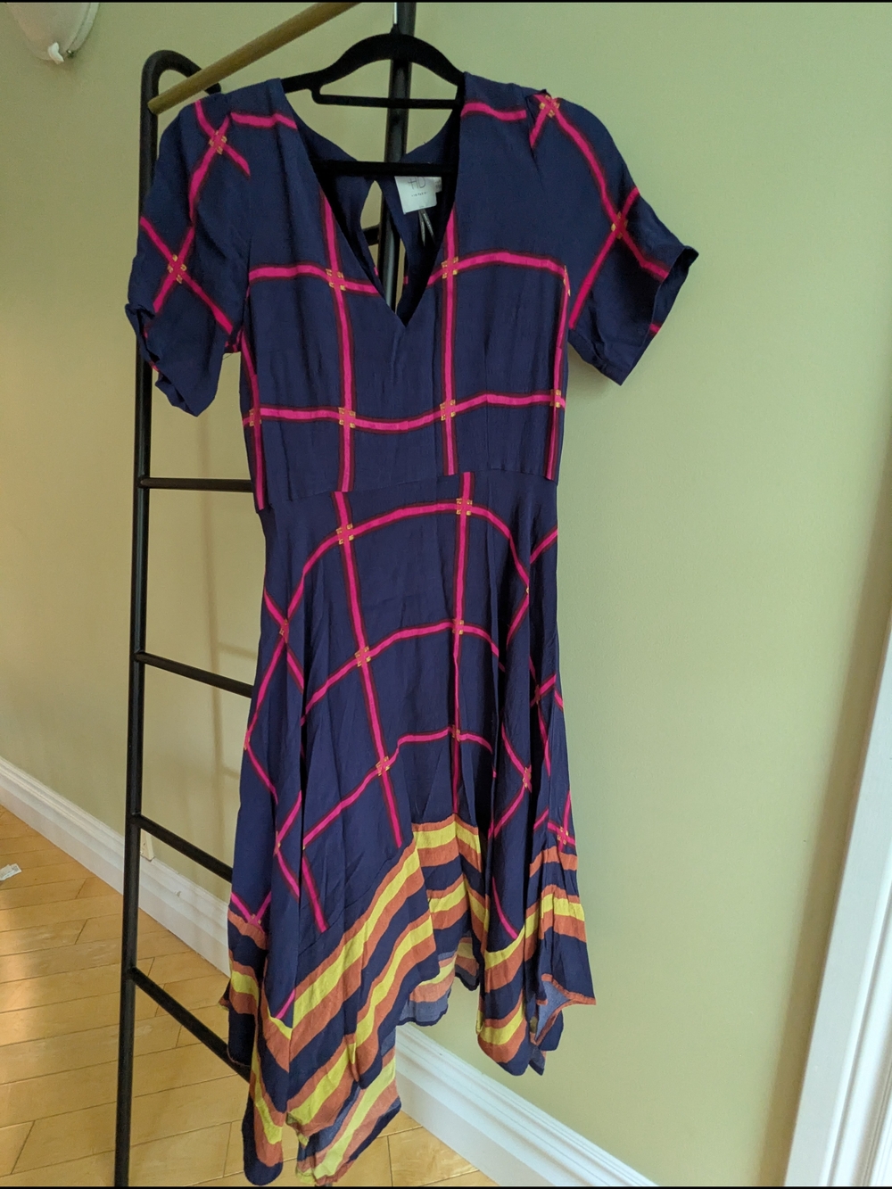 Flowy Summer Dress-Anthropologie